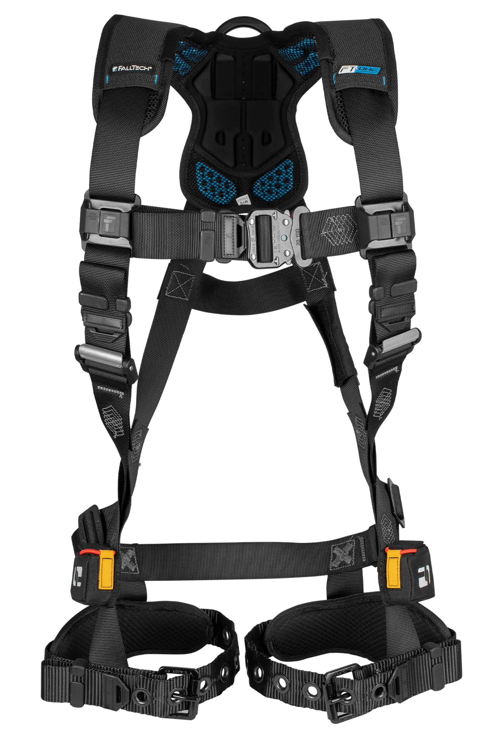 FT-One Fit™ 1D Standard Non-Belted Women's Full Body Harness, Tongue Buckle Leg Adjustments 957